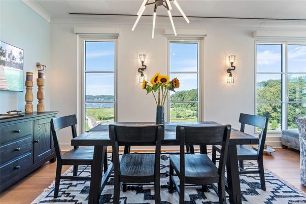Dining room, Interior, Wood Texture Flooring