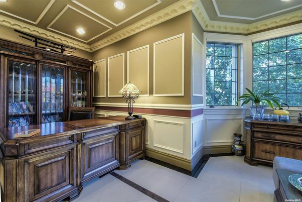 Home Office, Interior, Recessed Lighting