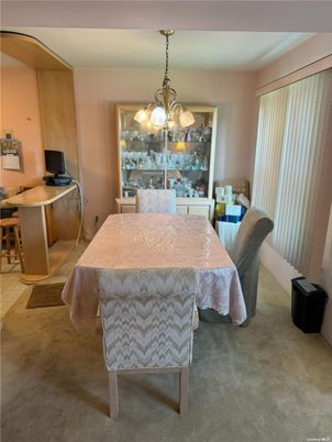 Chandelier, Dining room, Interior