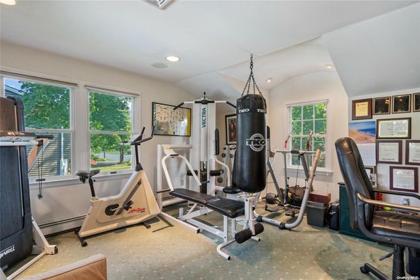 Fitness Equipment, Interior, Recessed Lighting