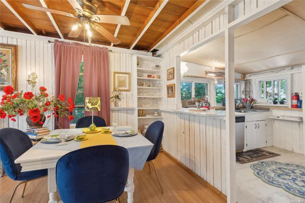 Dining room, Interior, Wooden Beams, Wooden Ceilings, Wood Texture Flooring