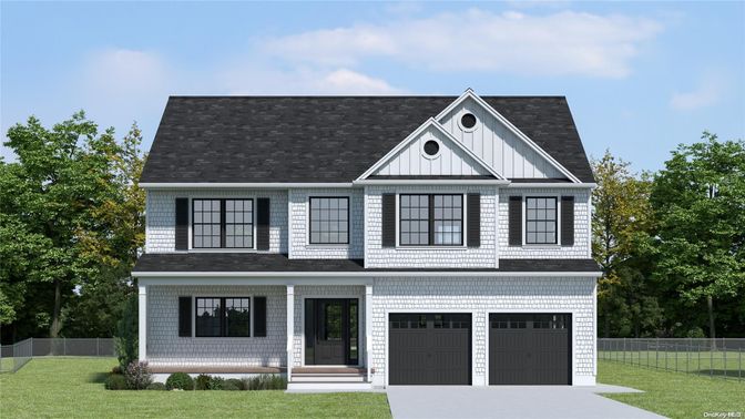 Attached, Exterior, Facade, Farmhouse