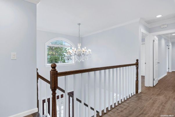 Chandelier, Interior, Recessed Lighting, Wood Texture Flooring