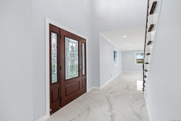 Interior, Marble, Recessed Lighting