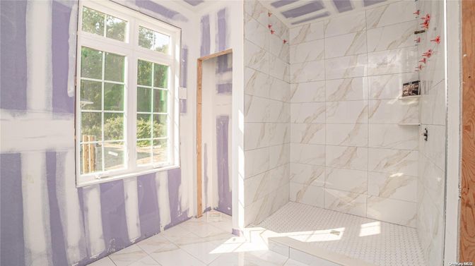 Bathroom, Interior, Marble Walls