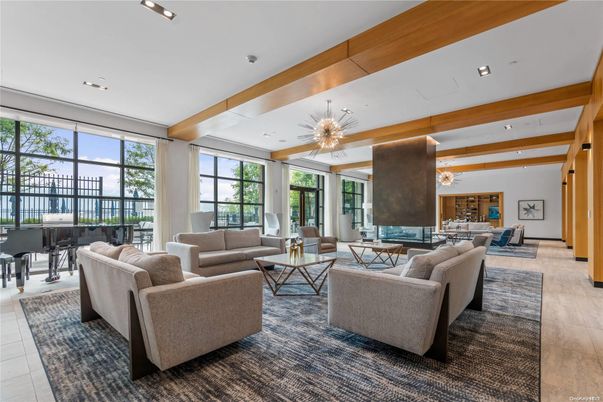 Dining room, Interior, Living room, Recessed Lighting, Wooden Beams