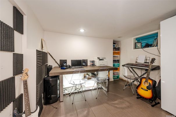 Home Office, Interior, Recessed Lighting