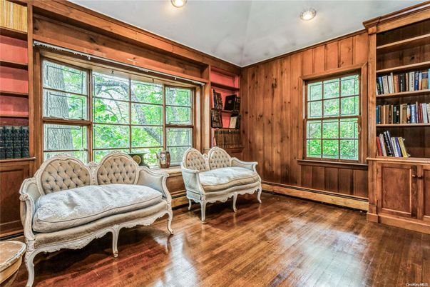 Interior, Recessed Lighting, Wood Texture Flooring, Wooden Walls