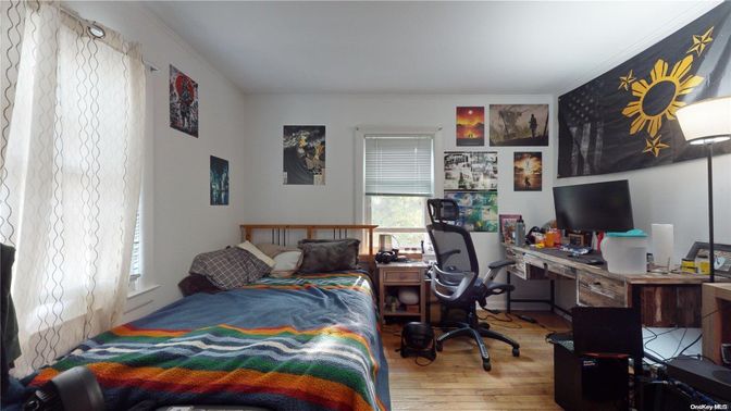 Bedroom, Home Office, Interior, Wood Texture Flooring