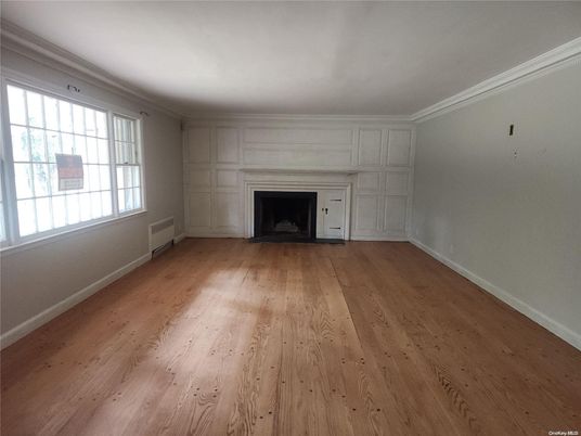 Empty room, Fireplace, Interior, Wood Texture Flooring