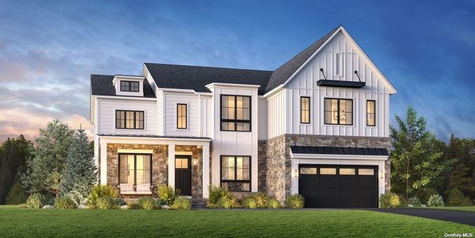 Attached, Exterior, Facade, Farmhouse