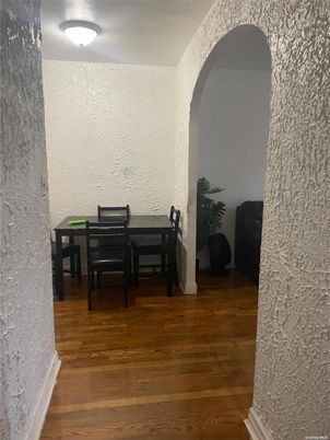Dining room, Interior, Wood Texture Flooring