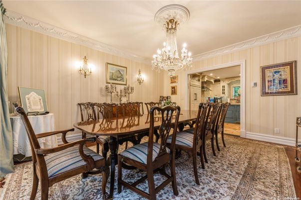 Chandelier, Dining room, Interior
