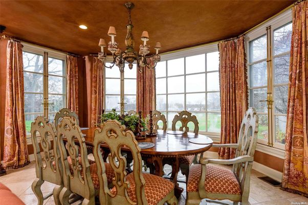 Chandelier, Dining room, Interior, Recessed Lighting