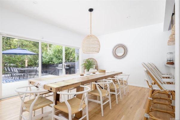 Dining room, Interior, Wood Texture Flooring