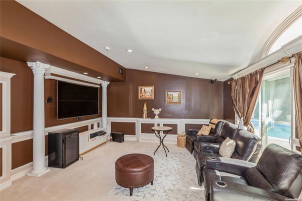 Home Theatre Room, Interior, Living room, Recessed Lighting