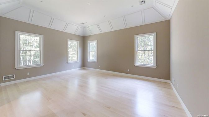 Empty room, Interior, Wood Texture Flooring