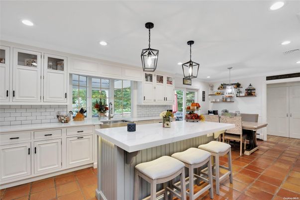 Dining room, Interior, Kitchen, Pendant Lights, Recessed Lighting