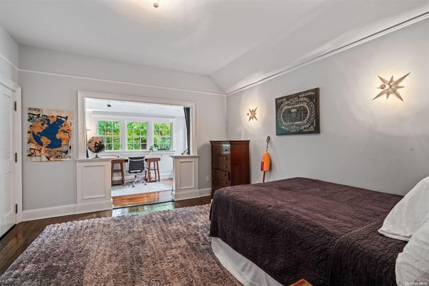 Bedroom, Home Office, Interior, Wood Texture Flooring