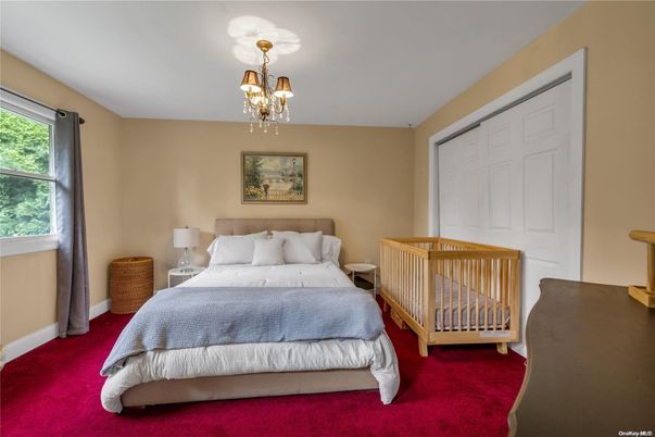 Bedroom, Chandelier, Interior
