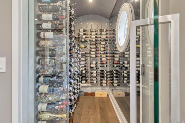 Interior, Recessed Lighting, Wine Storage, Wood Texture Flooring