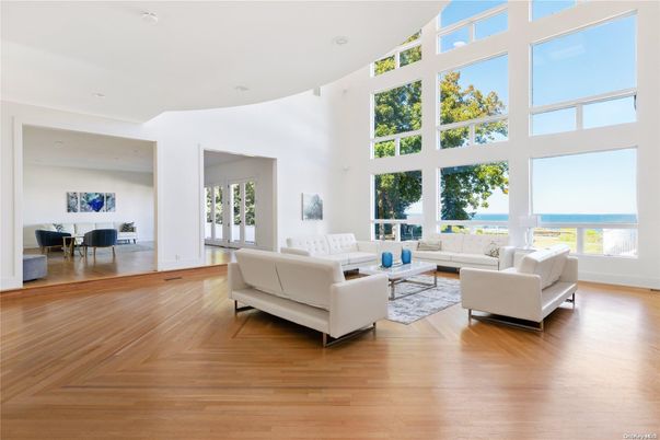 Interior, Living room, Recessed Lighting, Water, Wood Texture Flooring