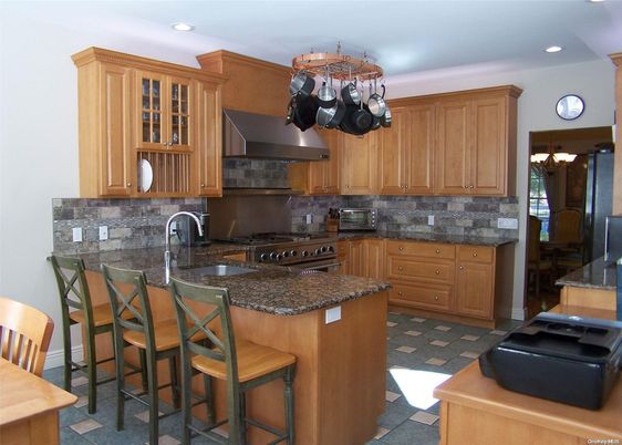 Interior, Kitchen, Recessed Lighting, Stainless Steel Appliances