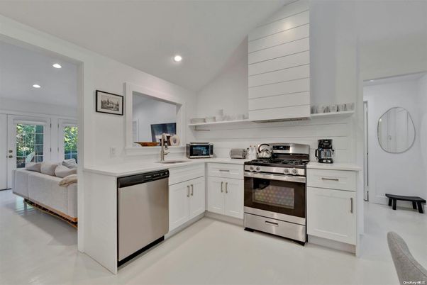 Interior, Kitchen, Living room, Recessed Lighting, Stainless Steel Appliances