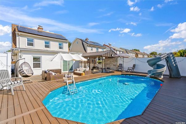 Exterior, Playground, Pool, Solar Panels
