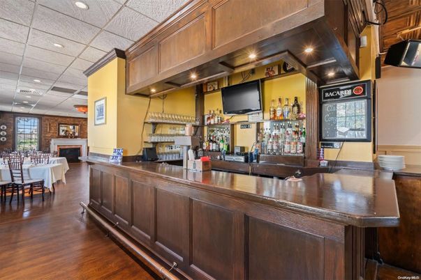Fireplace, Interior, Recessed Lighting, Wood Texture Flooring