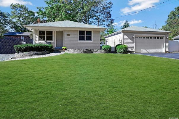 Attached, Backyard, Detached Garage, Exterior, Facade, Ranch