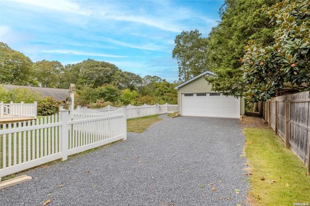 Backyard, Detached Garage, Exterior