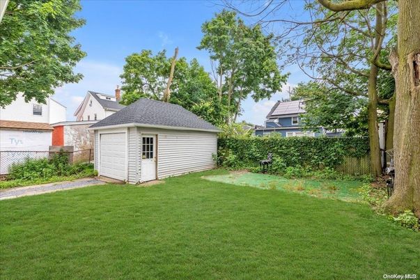 Backyard, Detached Garage, Exterior