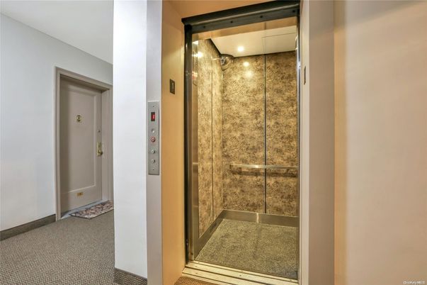 Elevator, Interior, Recessed Lighting