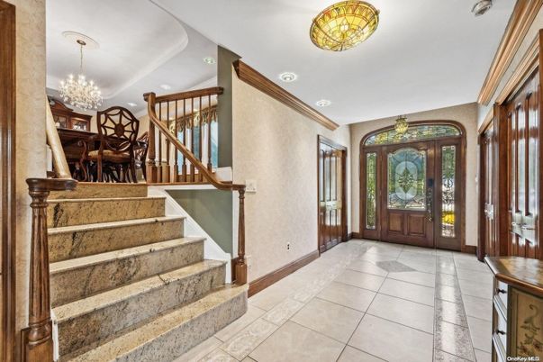 Chandelier, Dining room, Interior, Recessed Lighting