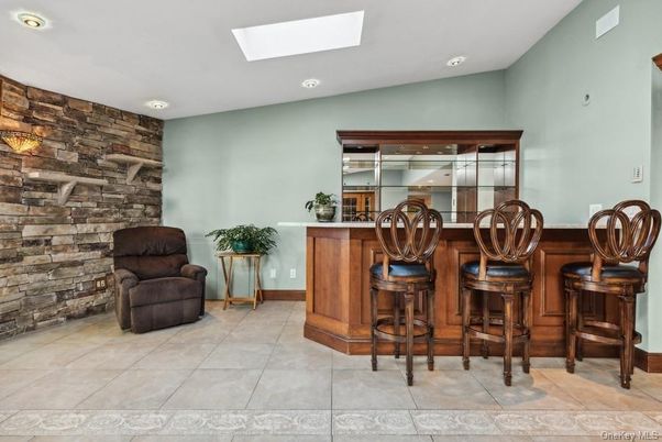 Interior, Recessed Lighting, Stone Walls
