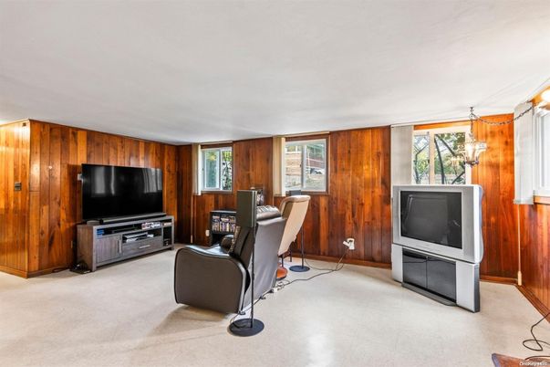 Home Office, Interior, Wooden Walls