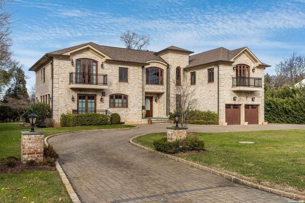 Attached, Exterior, Facade, Brick Facade, French Provincial