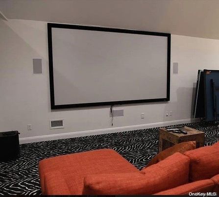 Interior, Projection Screen