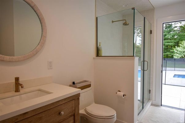 Bathroom, Glass Shower, Interior