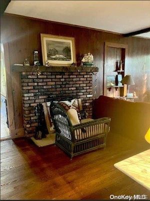 Fireplace, Interior, Wood Texture Flooring, Wooden Walls
