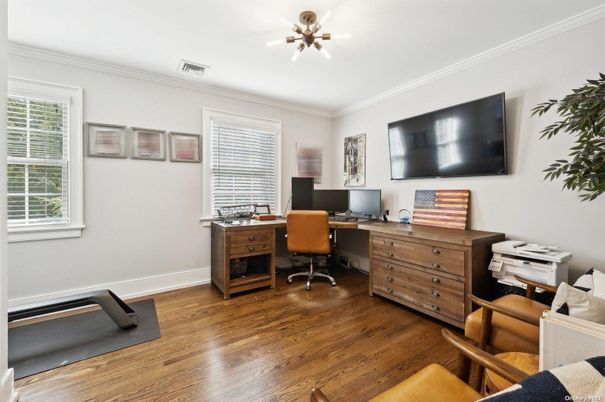 Home Office, Interior, Wood Texture Flooring