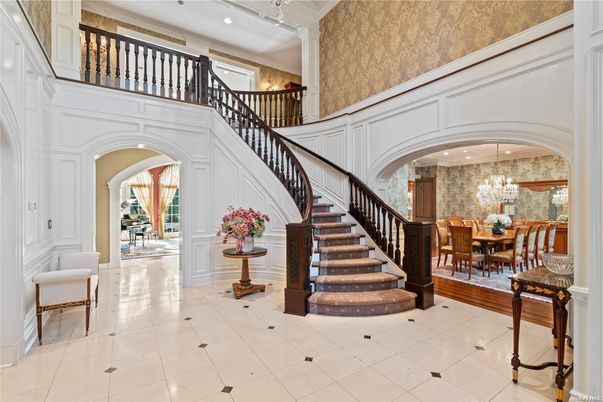 Chandelier, Dining room, Interior, Recessed Lighting