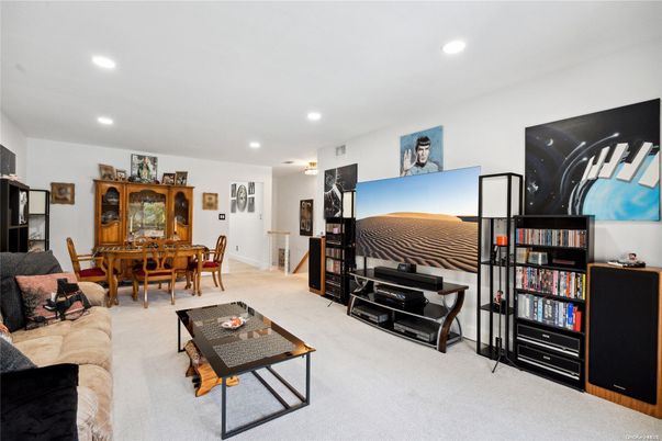 Dining room, Interior, Living room, Recessed Lighting