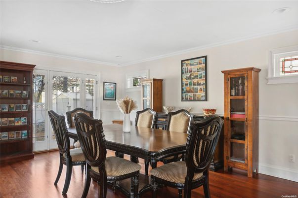 Dining room, Interior, Wood Texture Flooring