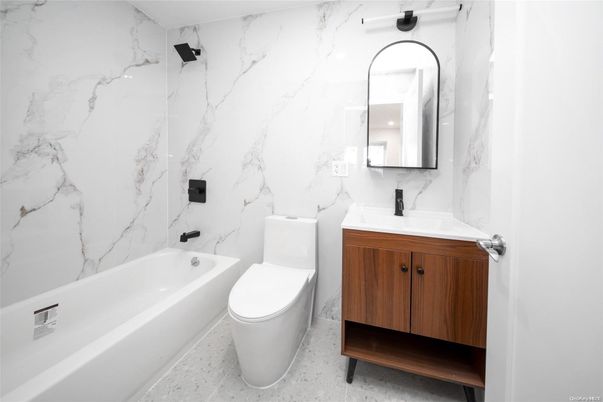 Bathroom, Interior, Marble Walls
