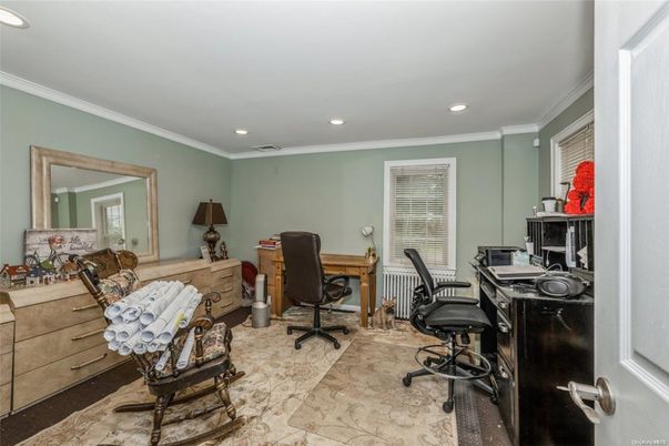 Home Office, Interior, Recessed Lighting
