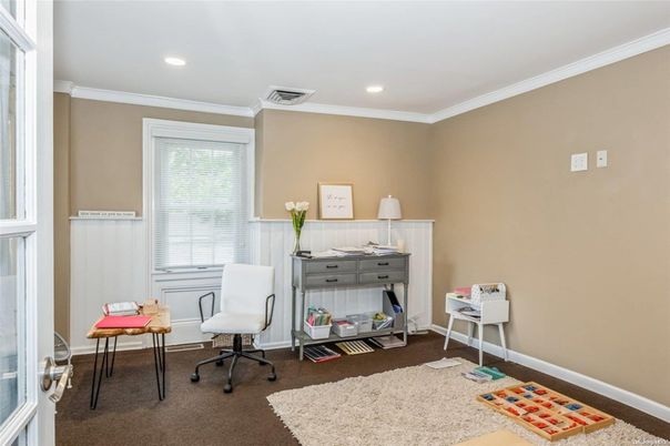 Home Office, Interior, Recessed Lighting