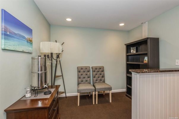 Home Office, Interior, Recessed Lighting