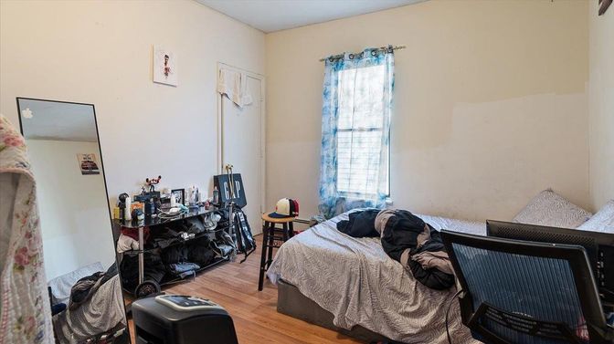 Bedroom, Home Office, Interior, Wood Texture Flooring